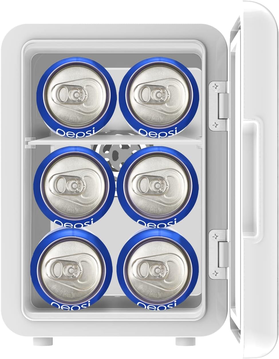 Pepsi Mini Fridge - 4L Portable Cooler & Warmer for Car & Home