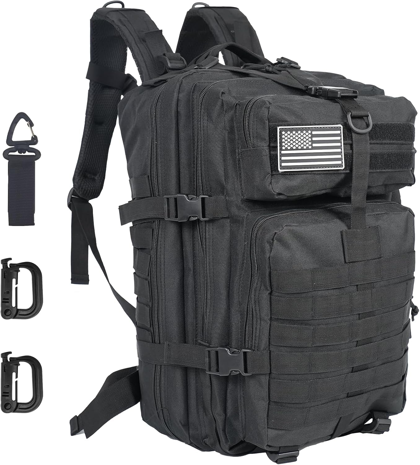 50L Military Tactical Backpack - Assault Pack for Men, Travel & Hiking