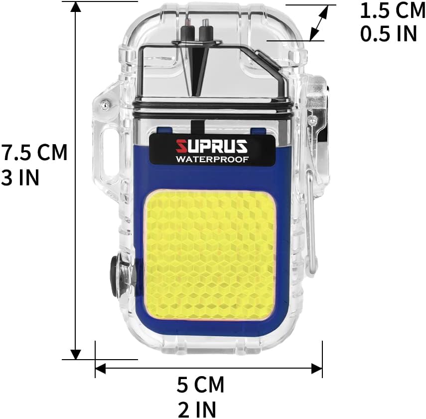 🔥 SUPRUS Tactical Arc Lighter - Windproof, Waterproof & Survival-Ready (3 Colors)