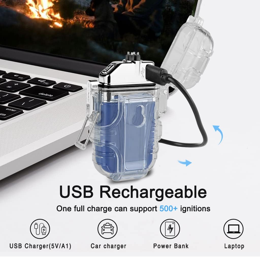 🔥 SUPRUS Tactical Arc Lighter - Windproof, Waterproof & Survival-Ready (3 Colors)