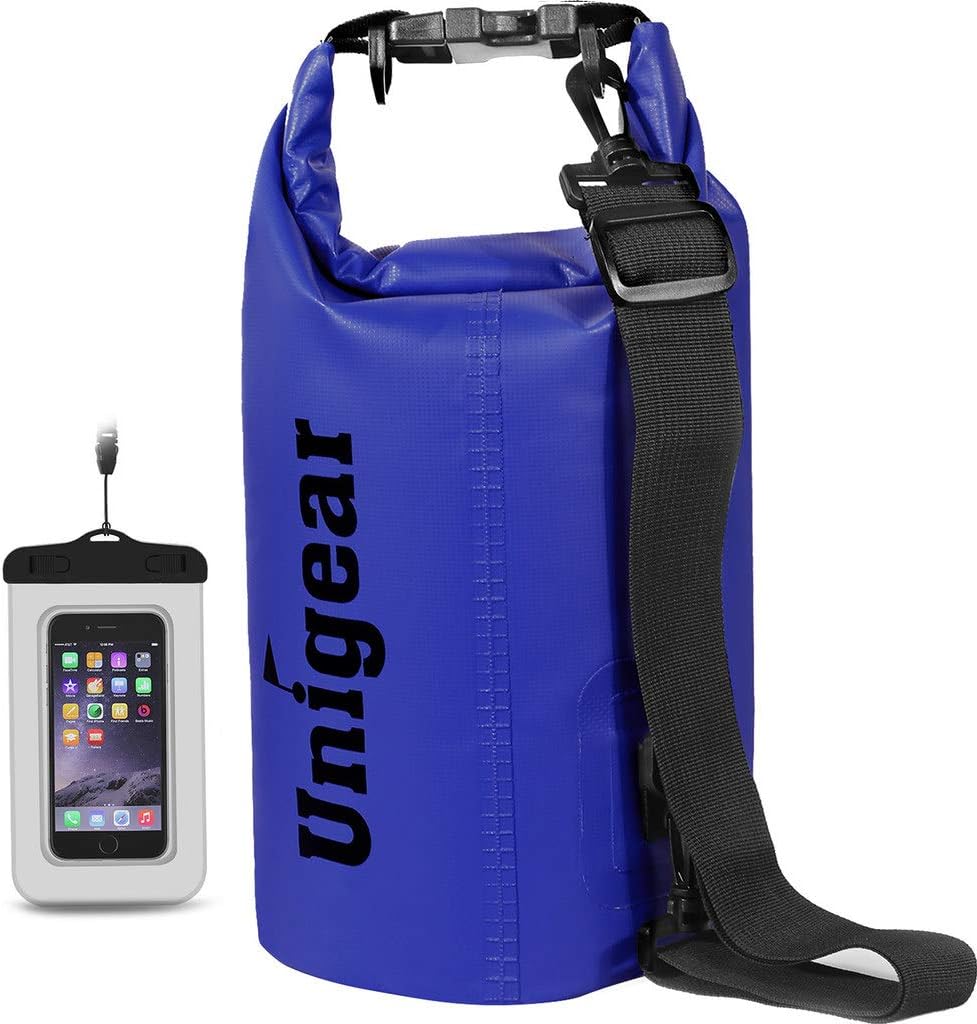 Unigear Dry Bag 2L-40L – 100% Waterproof for Kayaking, Swimming, Beach