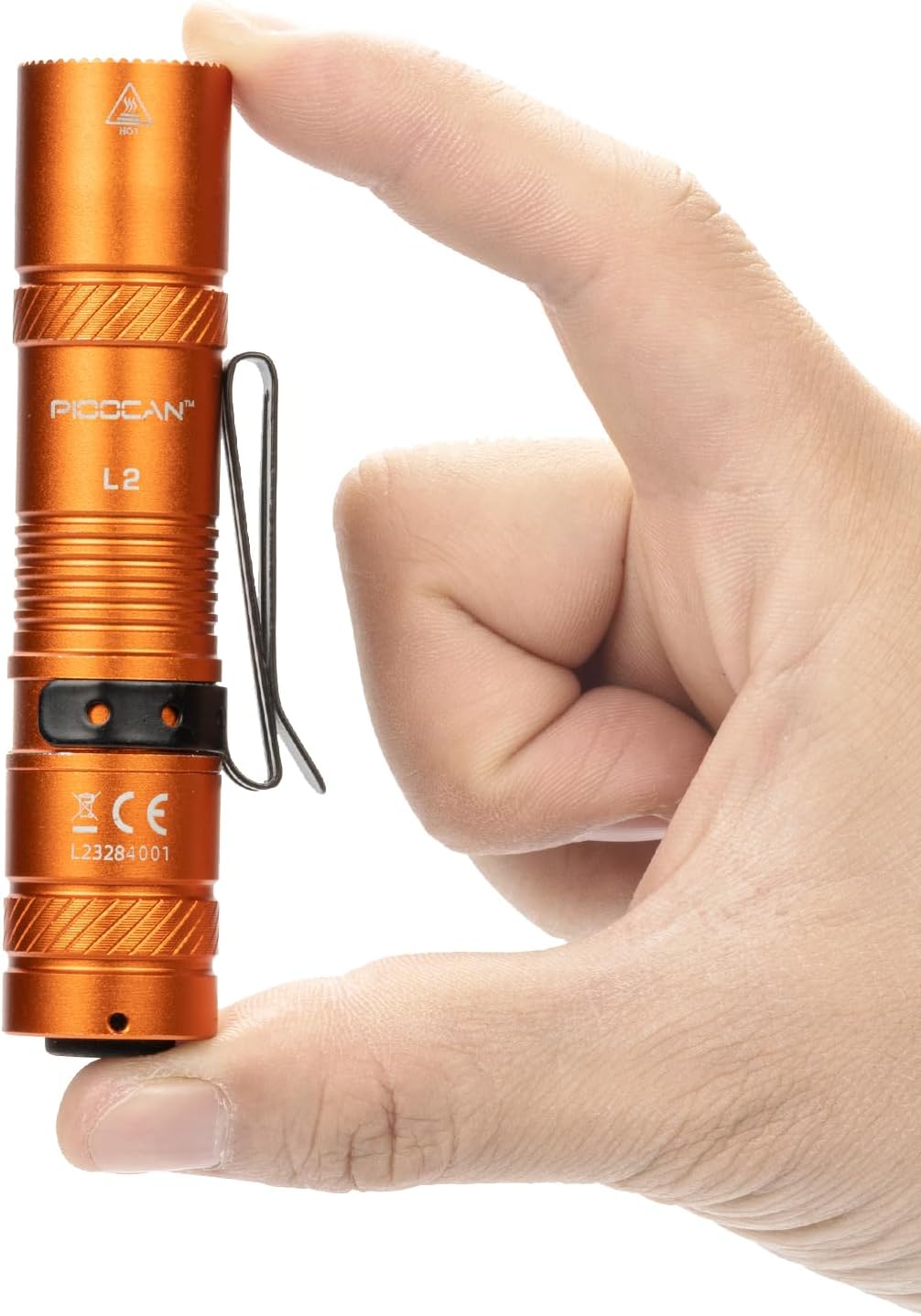 1200LM USB-C Rechargeable EDC Flashlight ā IPX6 Waterproof, 4 Modes, AA Compatible! Compact Tactical Light for Camping, Survival & Everyday Carry (Fits in Pocket!)