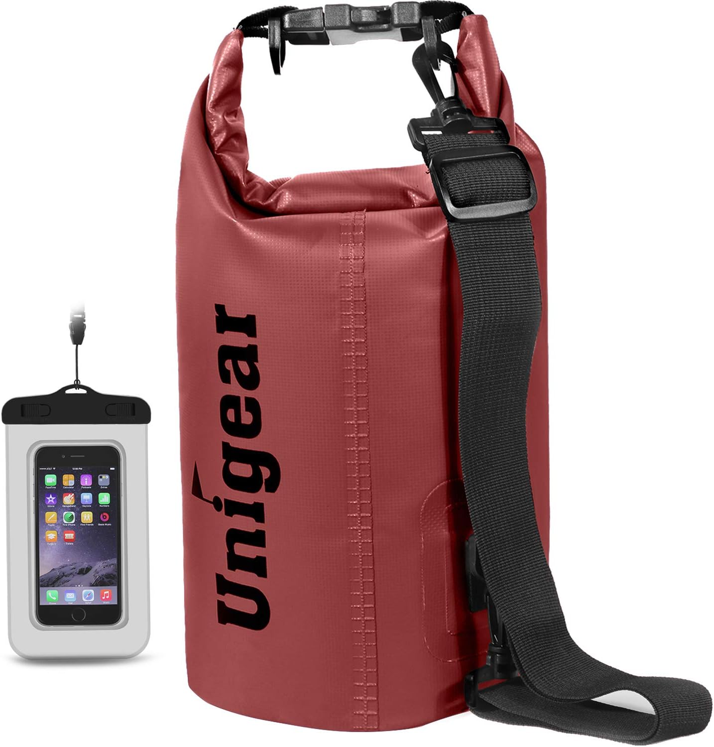 Unigear Dry Bag 2L-40L – 100% Waterproof for Kayaking, Swimming, Beach