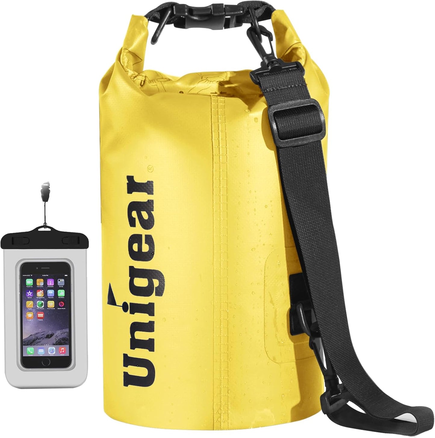Unigear Dry Bag 2L-40L – 100% Waterproof for Kayaking, Swimming, Beach
