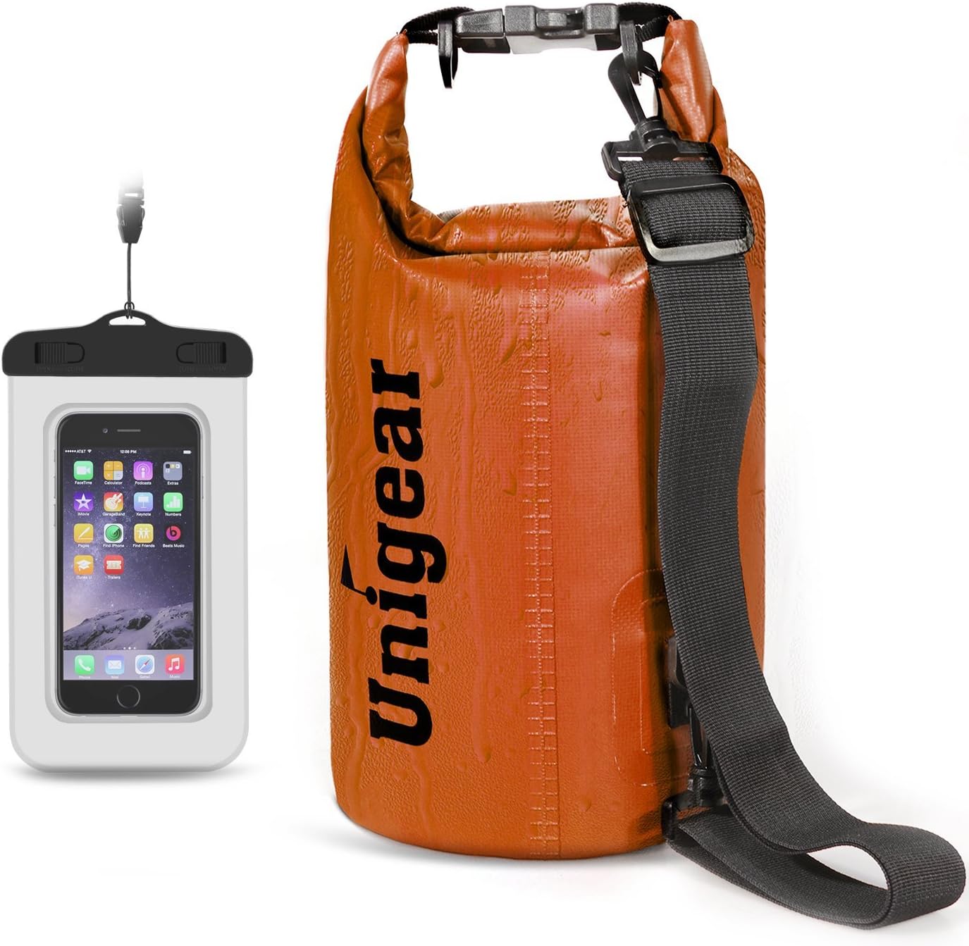 Unigear Dry Bag 2L-40L – 100% Waterproof for Kayaking, Swimming, Beach