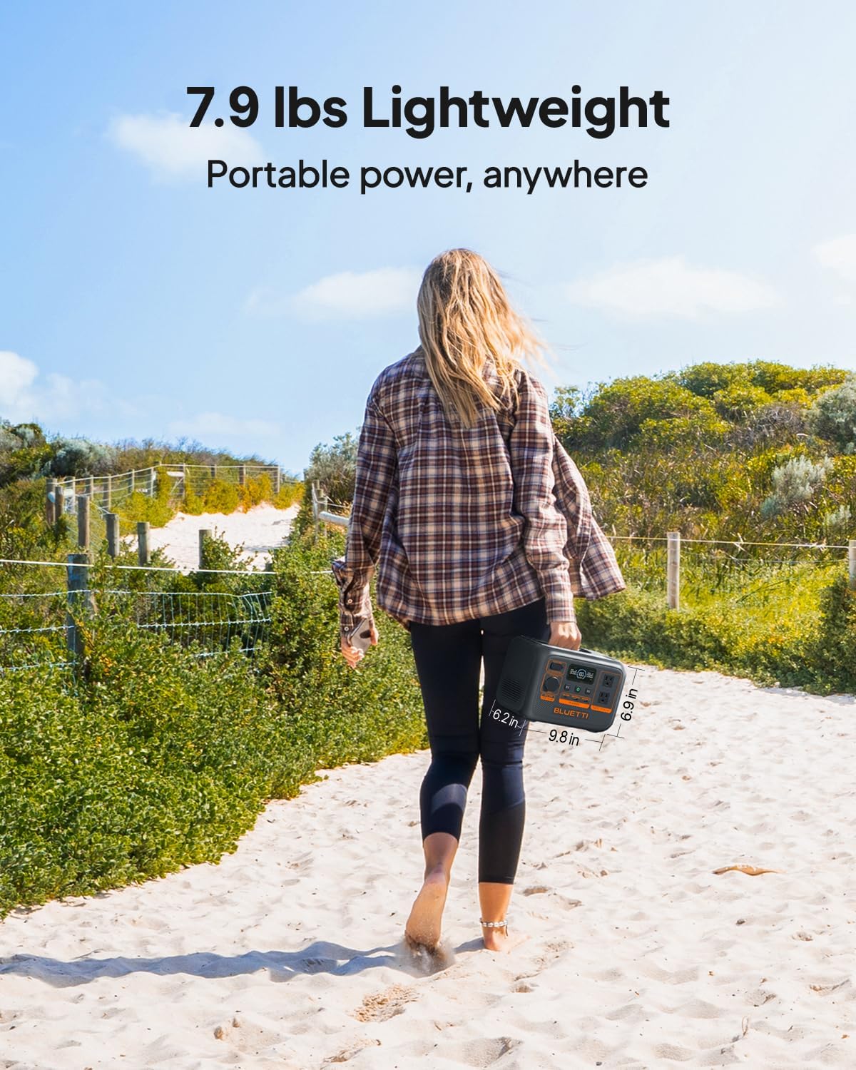 Bluetti AC2P Power Station | 300W Solar Generator | 45 Min Charge