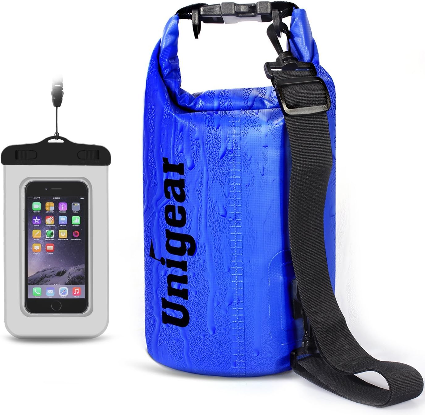 Unigear Dry Bag 2L-40L – 100% Waterproof for Kayaking, Swimming, Beach