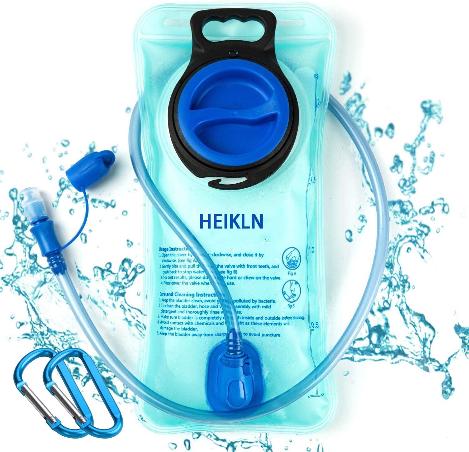 Leakproof 2L/3L Hydration Bladder - BPA Free Water Reservoir for Hiking & Running