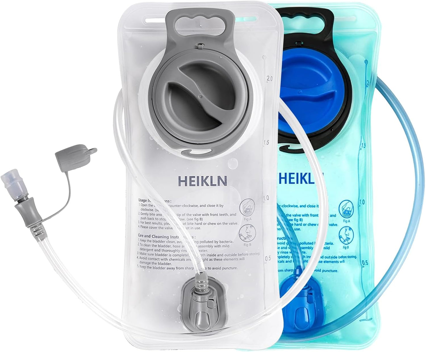 Leakproof 2L/3L Hydration Bladder - BPA Free Water Reservoir for Hiking & Running