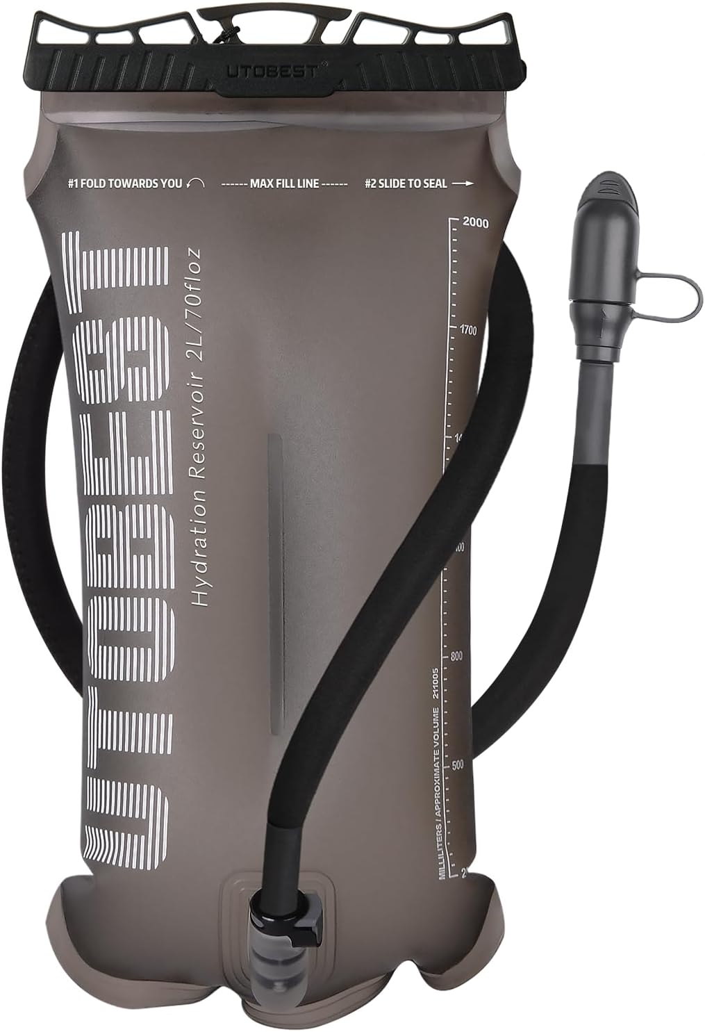 UTOBEST Hydration Bladder - Leakproof, BPA-Free, Wide Opening