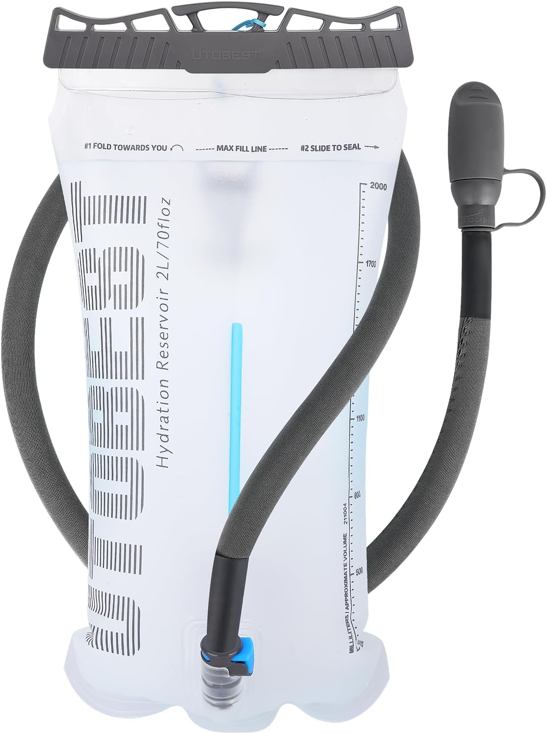 UTOBEST Hydration Bladder - Leakproof, BPA-Free, Wide Opening
