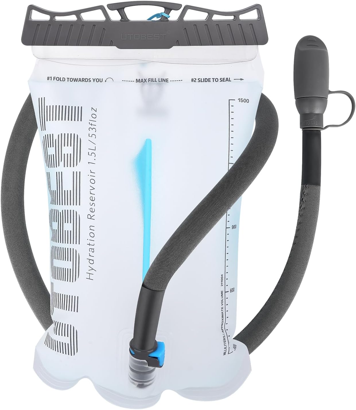 UTOBEST Hydration Bladder - Leakproof, BPA-Free, Wide Opening