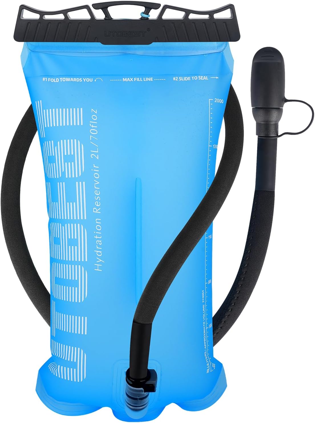 UTOBEST Hydration Bladder - Leakproof, BPA-Free, Wide Opening
