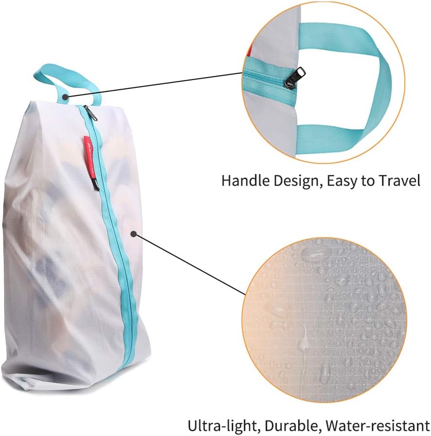 Keep Your Bag Clean! Water-Resistant Travel Shoe Bags