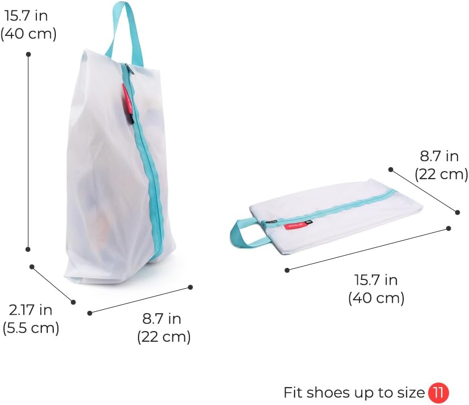 Keep Your Bag Clean! Water-Resistant Travel Shoe Bags