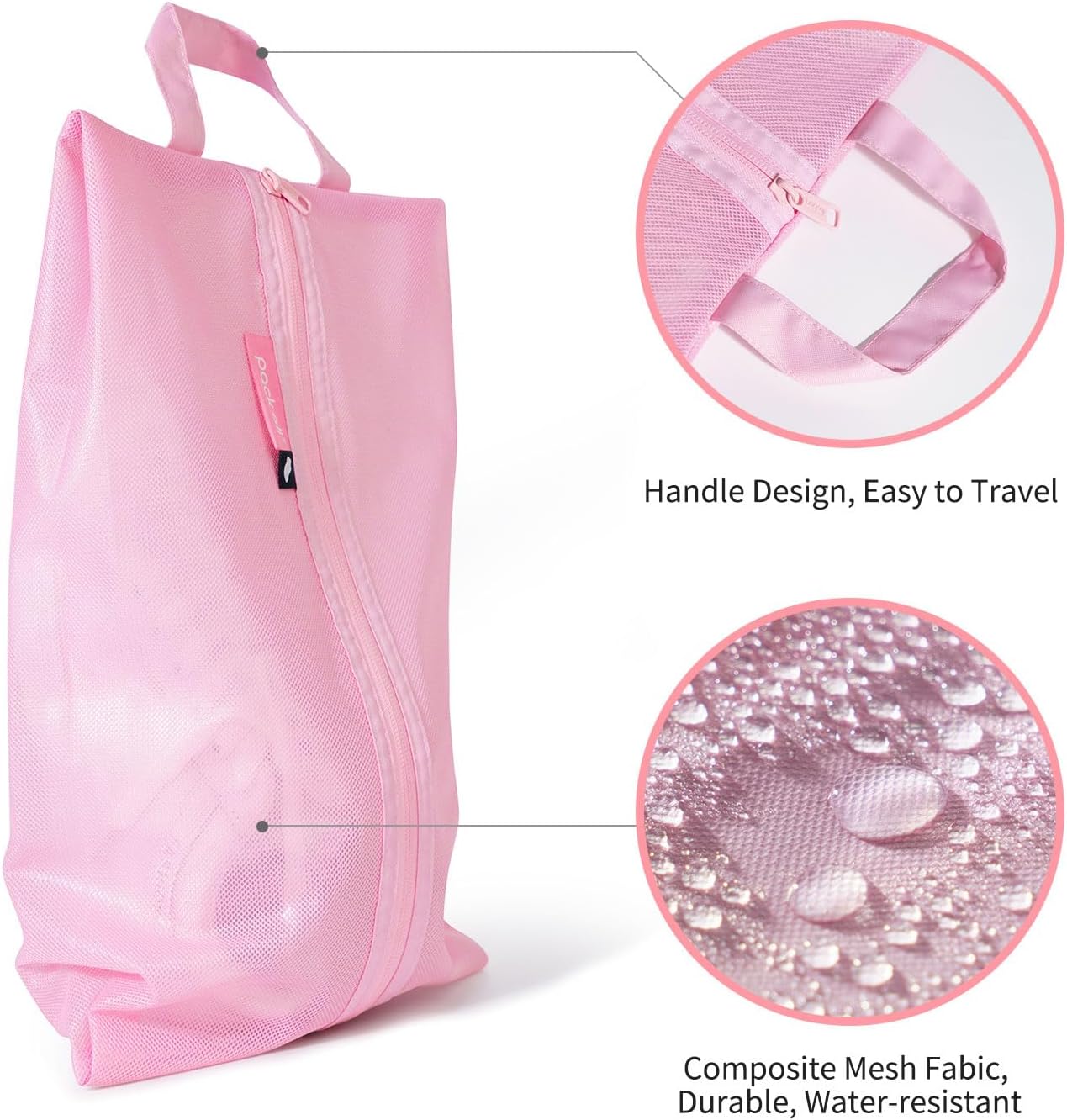 Keep Your Bag Clean! Water-Resistant Travel Shoe Bags