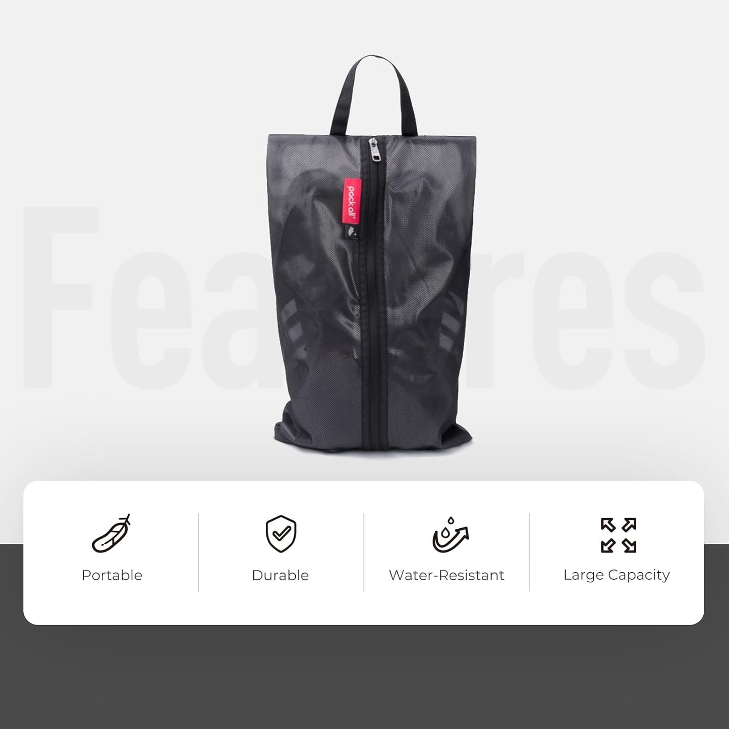 Keep Your Bag Clean! Water-Resistant Travel Shoe Bags