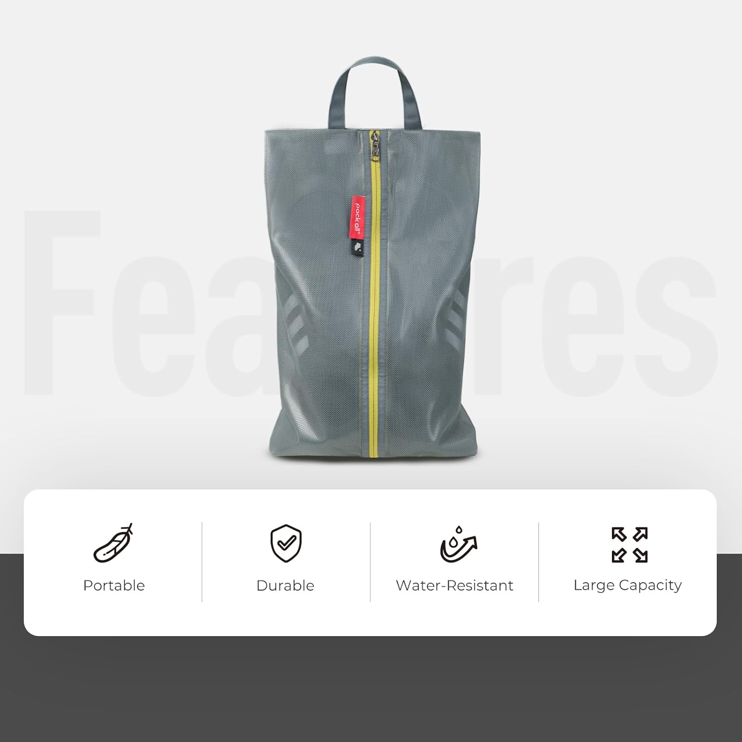 Keep Your Bag Clean! Water-Resistant Travel Shoe Bags