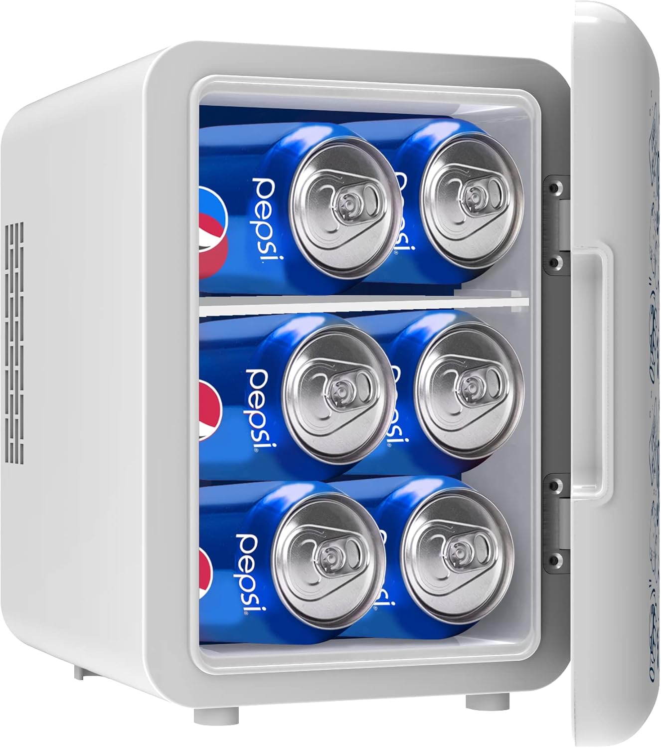 Pepsi Mini Fridge - 4L Portable Cooler & Warmer for Car & Home