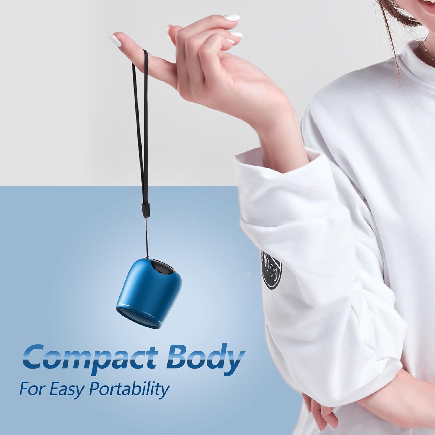 Mini Metal Bluetooth Speaker - IP65 Waterproof, 10H Play, Stereo Sound