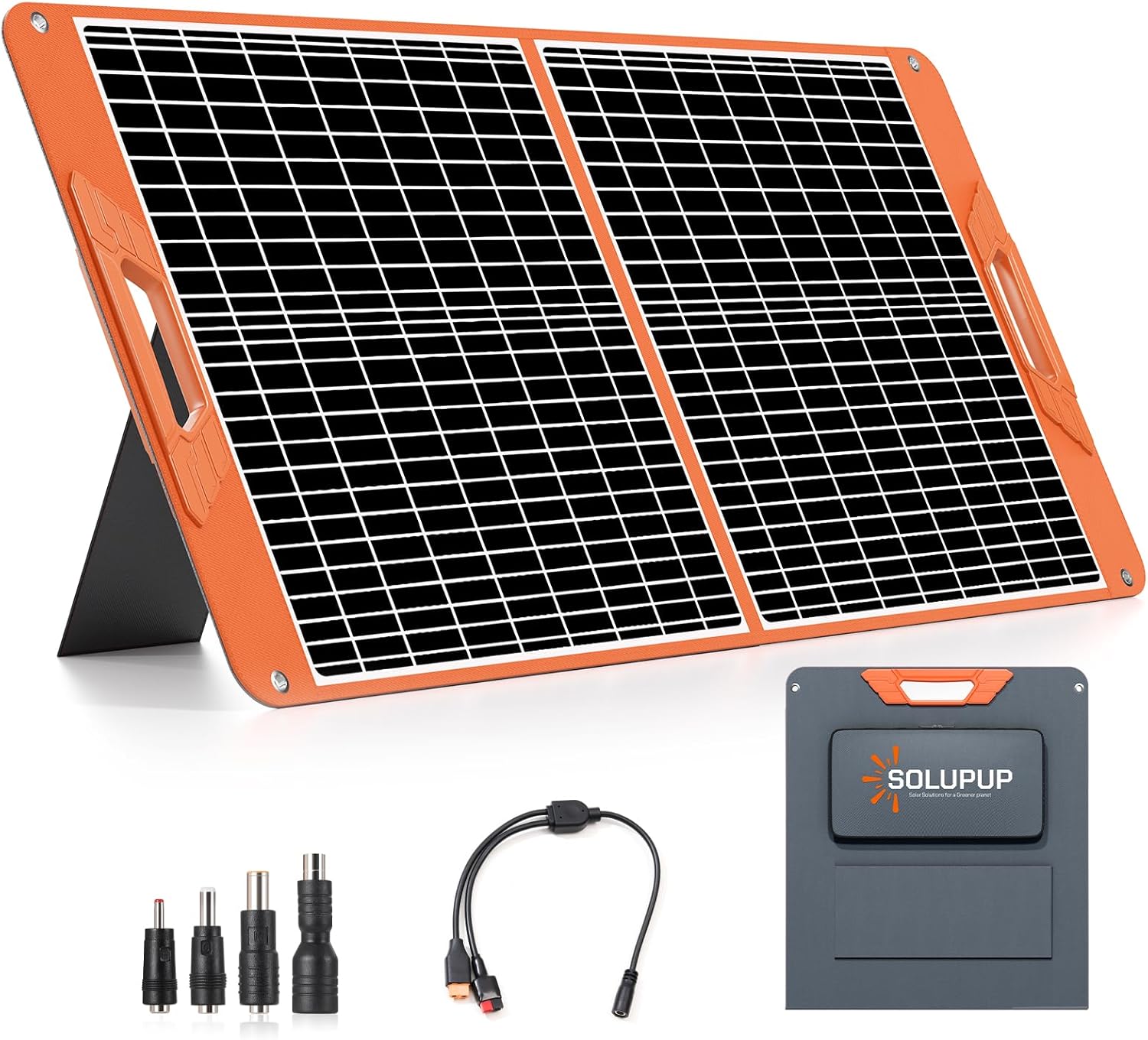 SOLUPUP Solar Panel 10W-200W | Solar Charger for Phone & Power Station