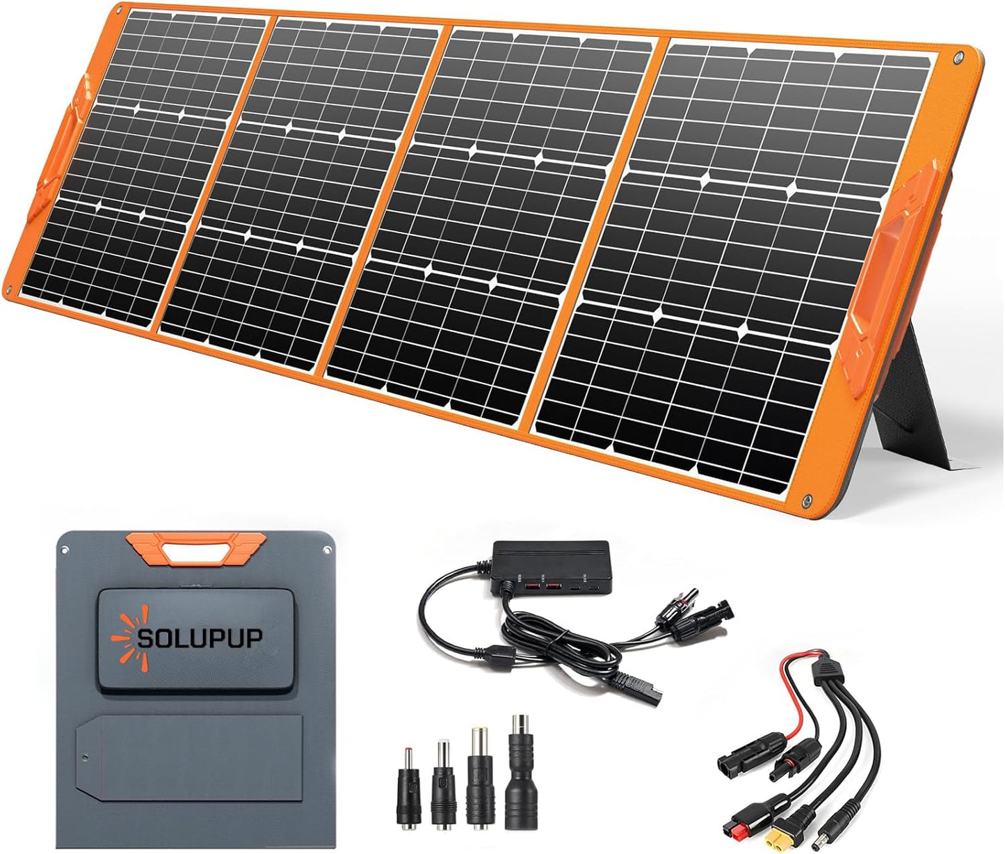 SOLUPUP Solar Panel 10W-200W | Solar Charger for Phone & Power Station