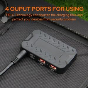 EnginStar Solar Panel 22W-100W | Solar Charger for Power Station