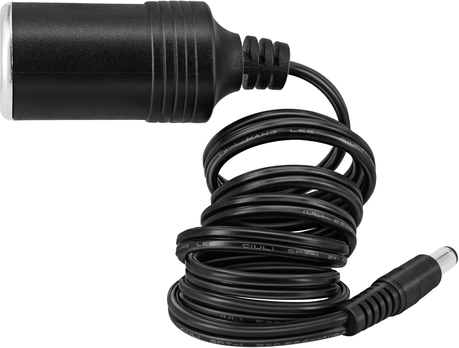 2-Pack 12V Car Adapter to DC5521 Cable | For Power Station & UPS