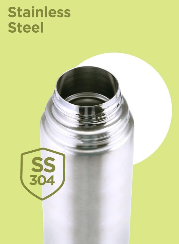 Milton 24Hr Thermosteel Flask,350ml-1000ml,Vacuum Insulated,Leak-Proof