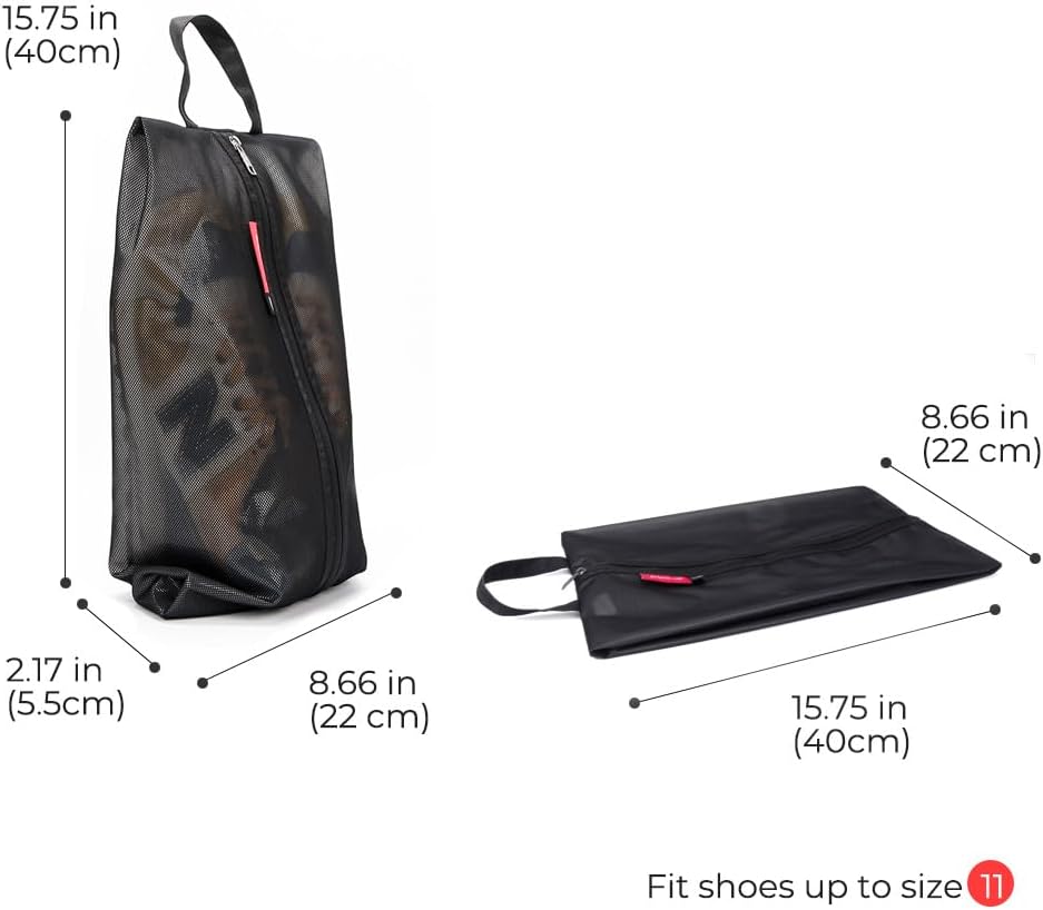 Keep Your Bag Clean! Water-Resistant Travel Shoe Bags