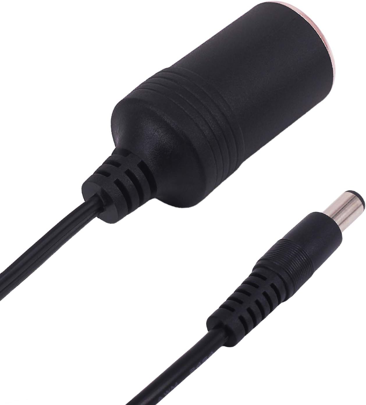 2-Pack 12V Car Adapter to DC5521 Cable | For Power Station & UPS