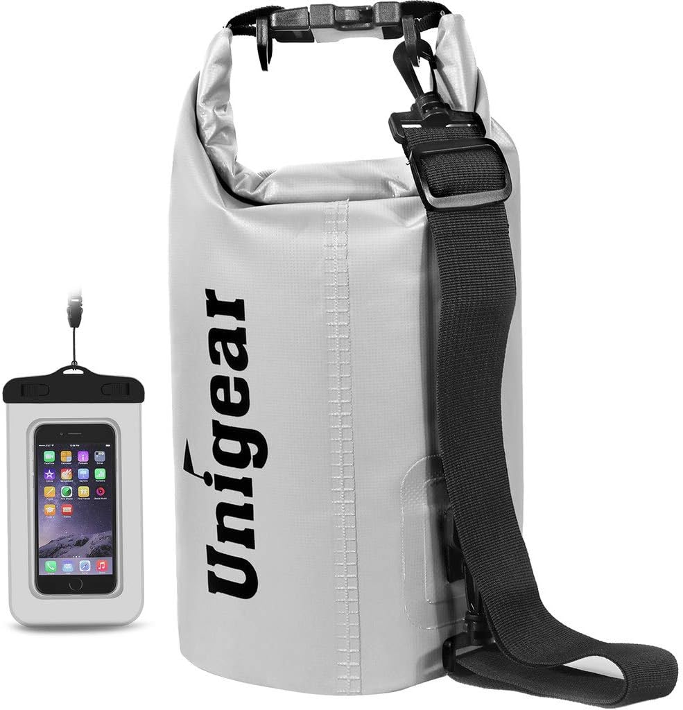 Unigear Dry Bag 2L-40L – 100% Waterproof for Kayaking, Swimming, Beach