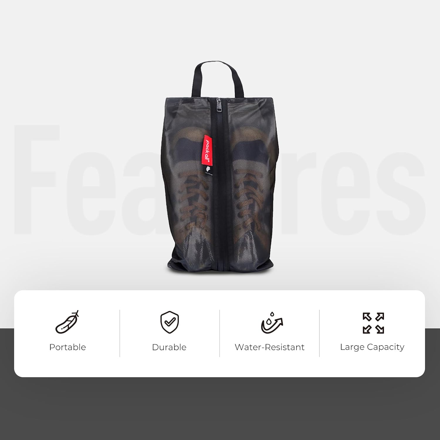 Keep Your Bag Clean! Water-Resistant Travel Shoe Bags