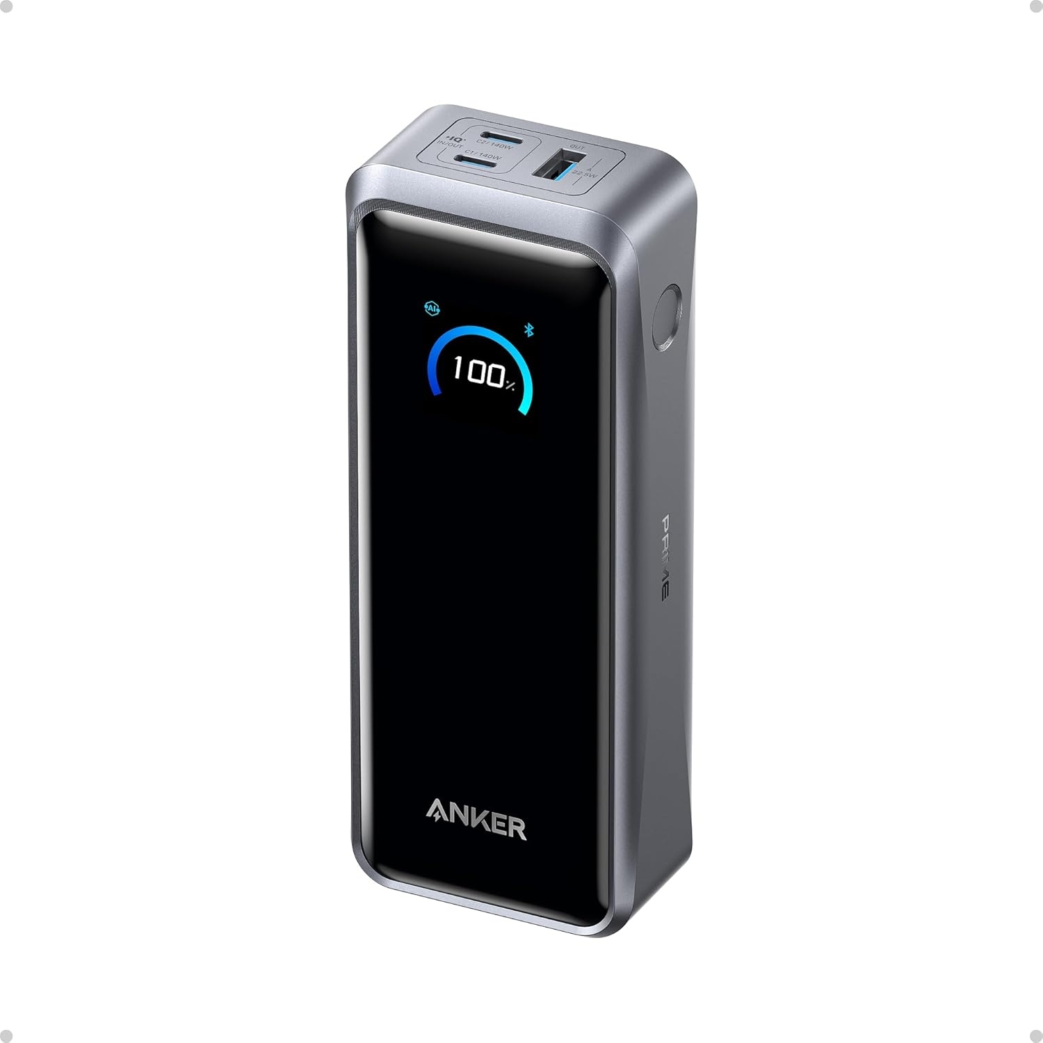 Anker Prime 300W Power Bank: 26,250mAh for Laptop & Phone