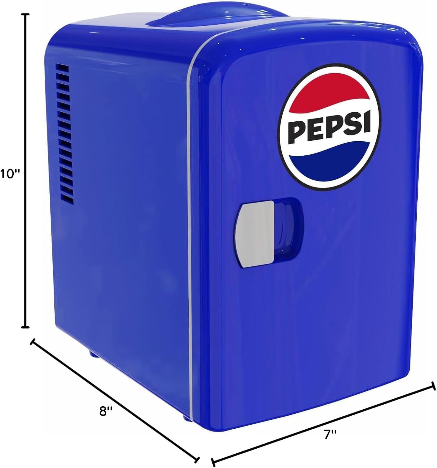 Pepsi Mini Fridge - 4L Portable Cooler & Warmer for Car & Home