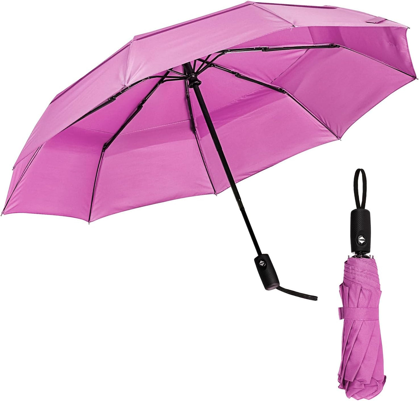 StormProof Travel Umbrella – Auto Open/Close, 42" Windproof Canopy