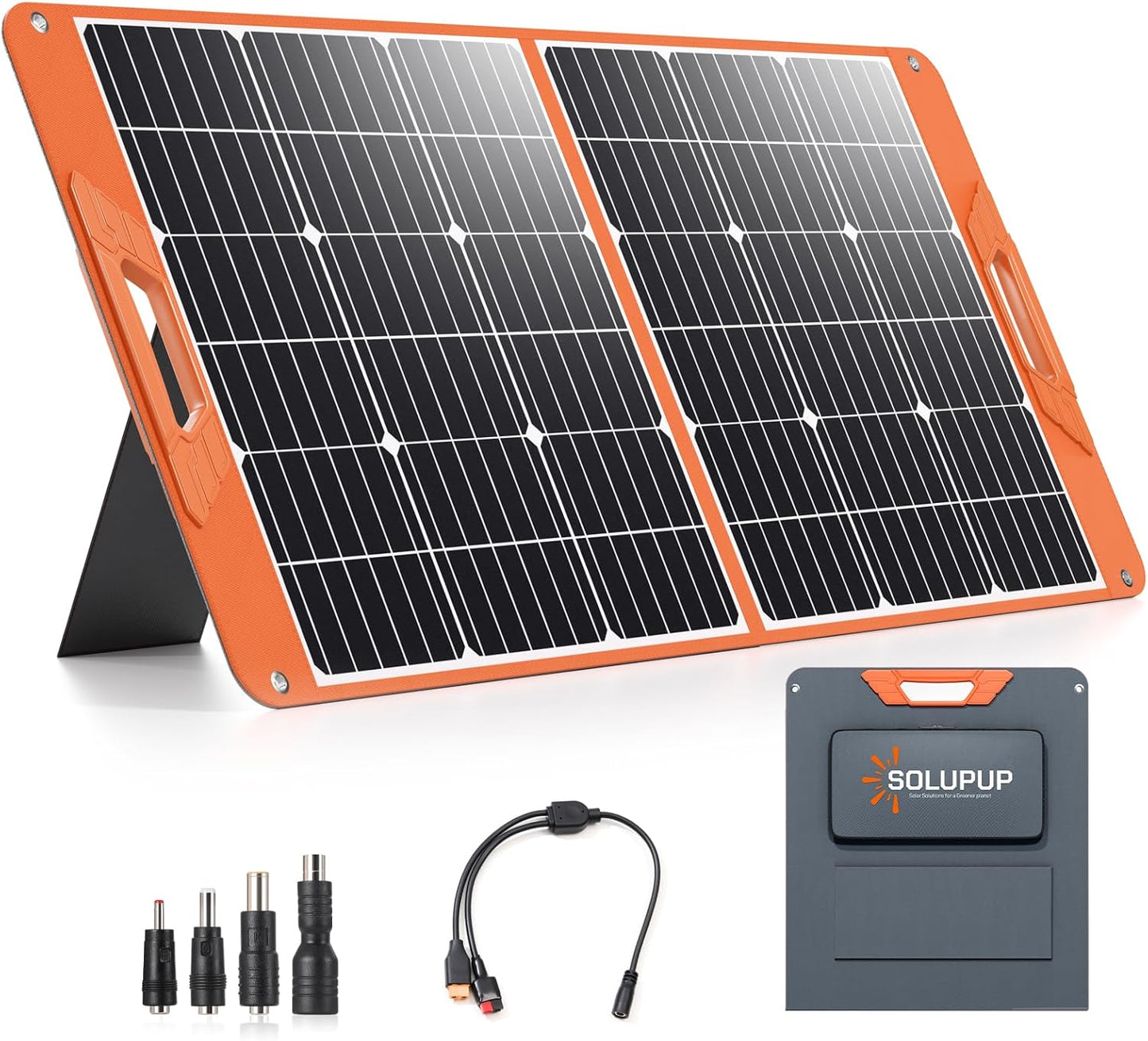 SOLUPUP Solar Panel 10W-200W | Solar Charger for Phone & Power Station