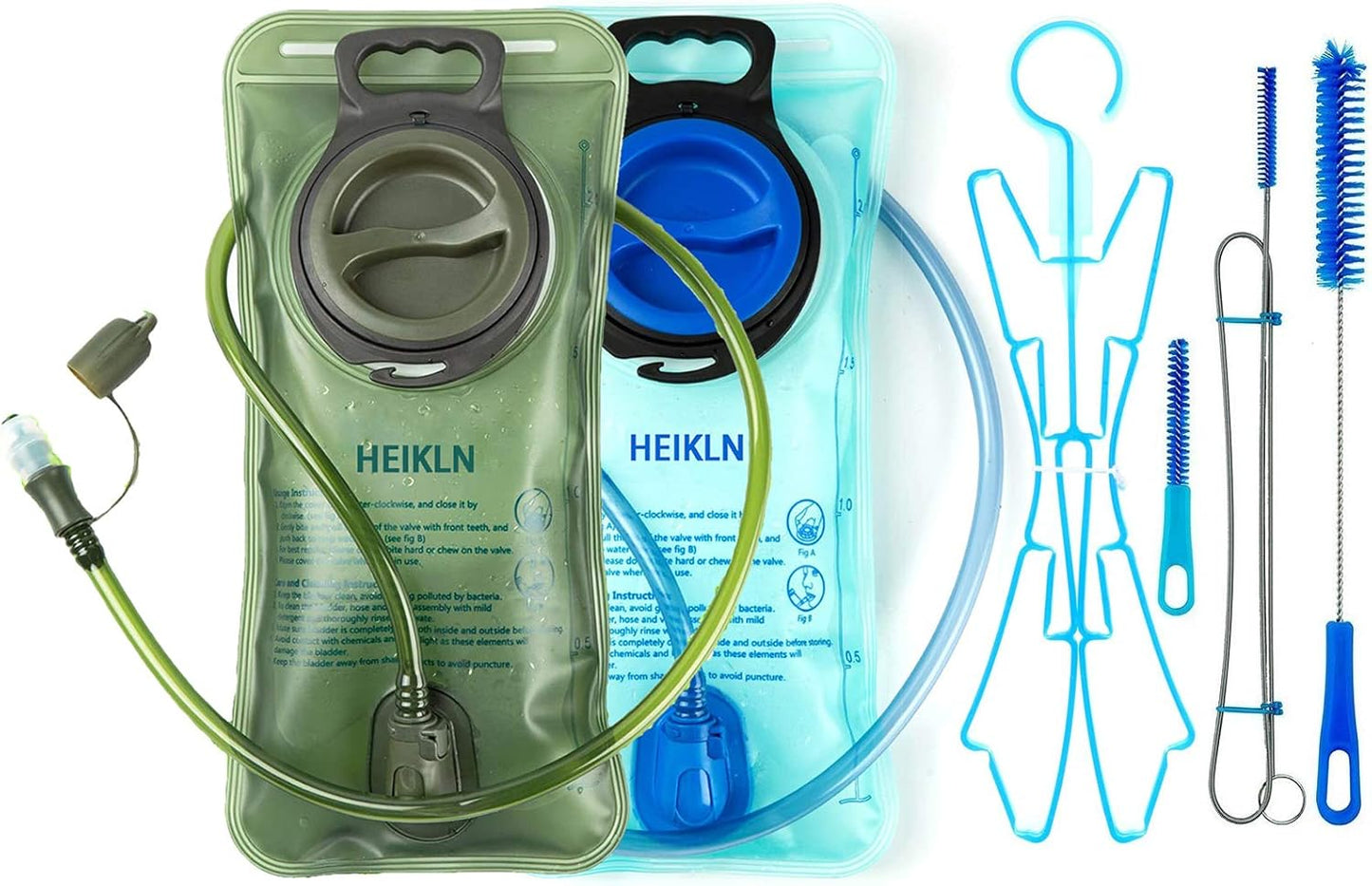 Leakproof 2L/3L Hydration Bladder - BPA Free Water Reservoir for Hiking & Running