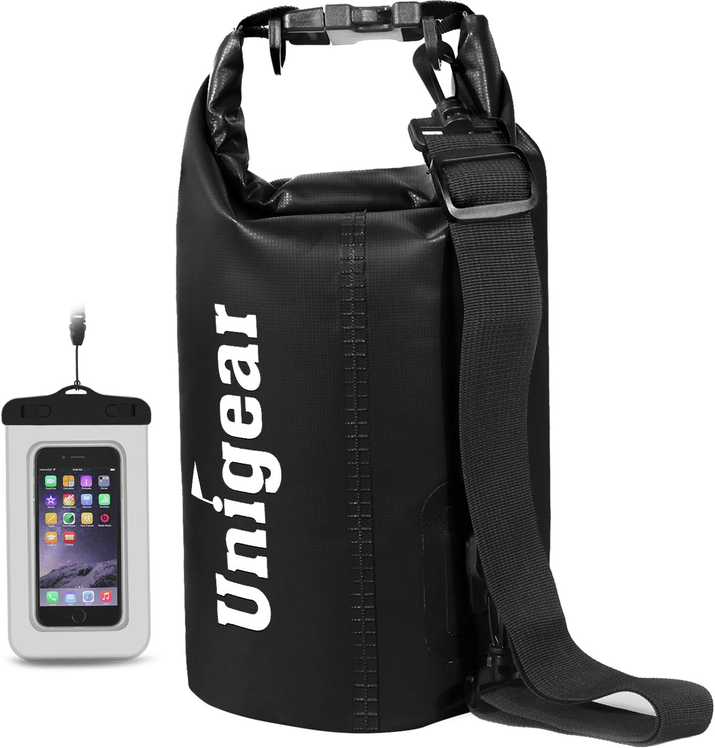 Unigear Dry Bag 2L-40L – 100% Waterproof for Kayaking, Swimming, Beach