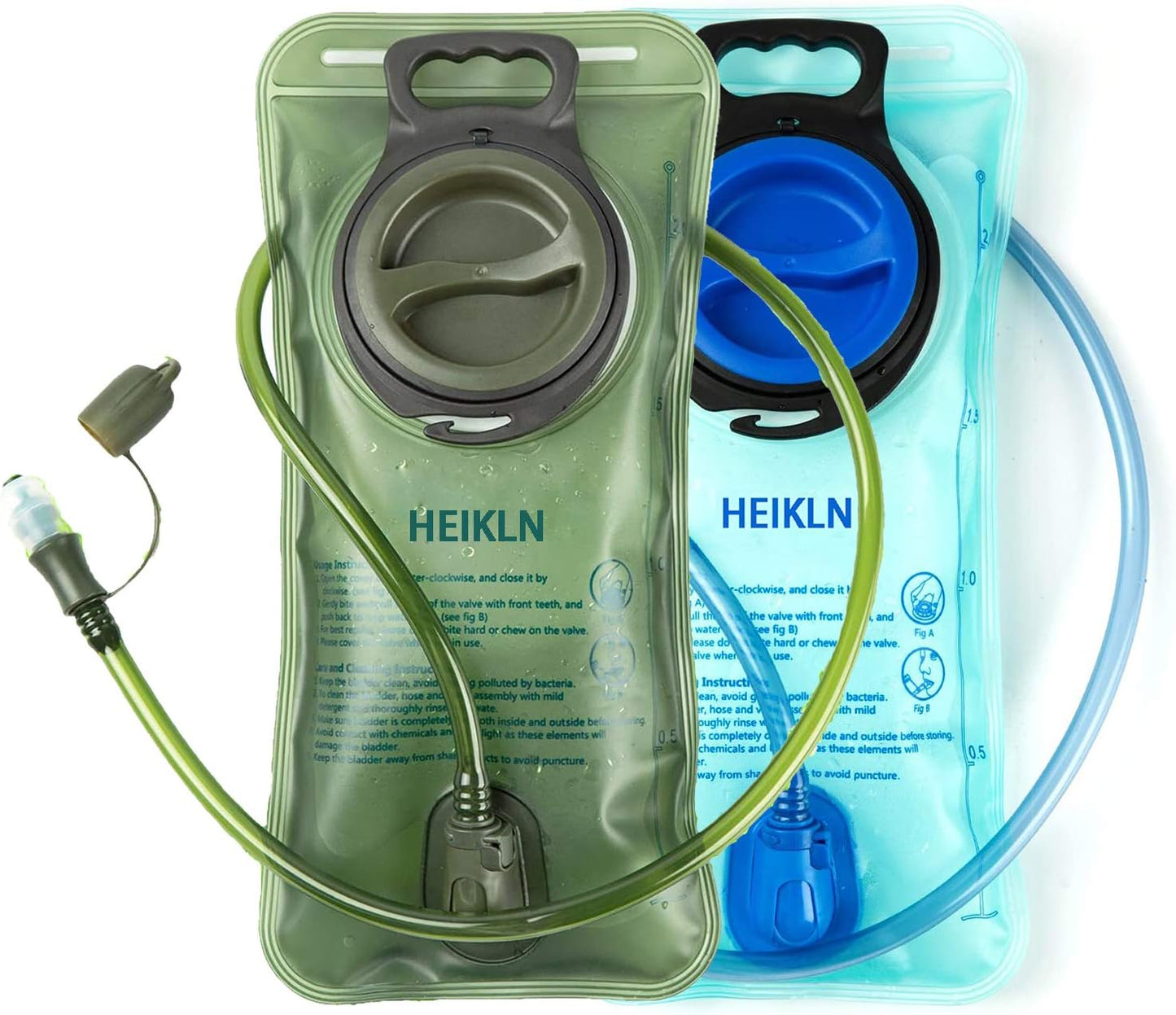 Leakproof 2L/3L Hydration Bladder - BPA Free Water Reservoir for Hiking & Running