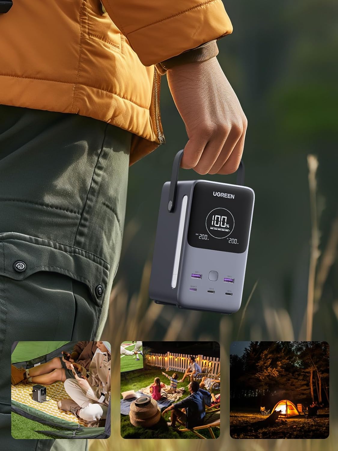 UGREEN 300W 48,000mAh Power Bank - 140W Laptop Fast Charging