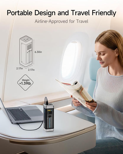 Cuktech NO.20 140W 25000mAh Power Bank for Laptops