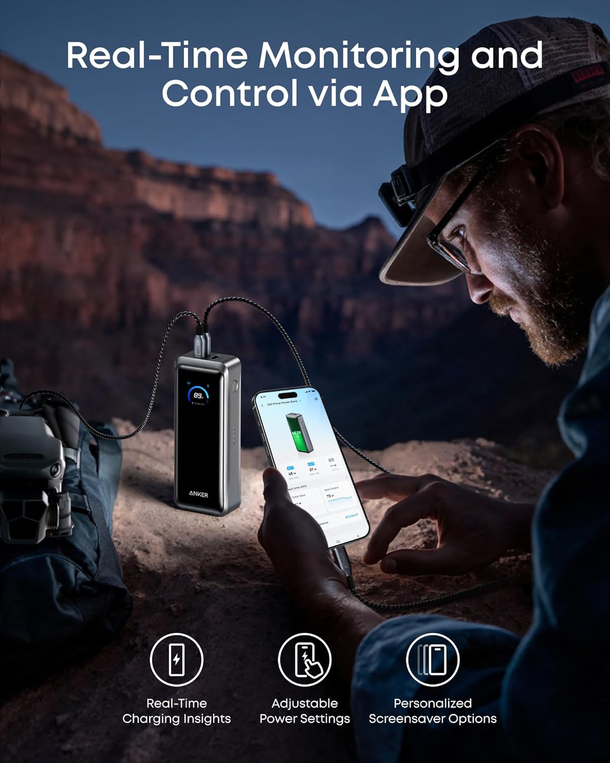 Anker Prime 300W Power Bank: 26,250mAh for Laptop & Phone