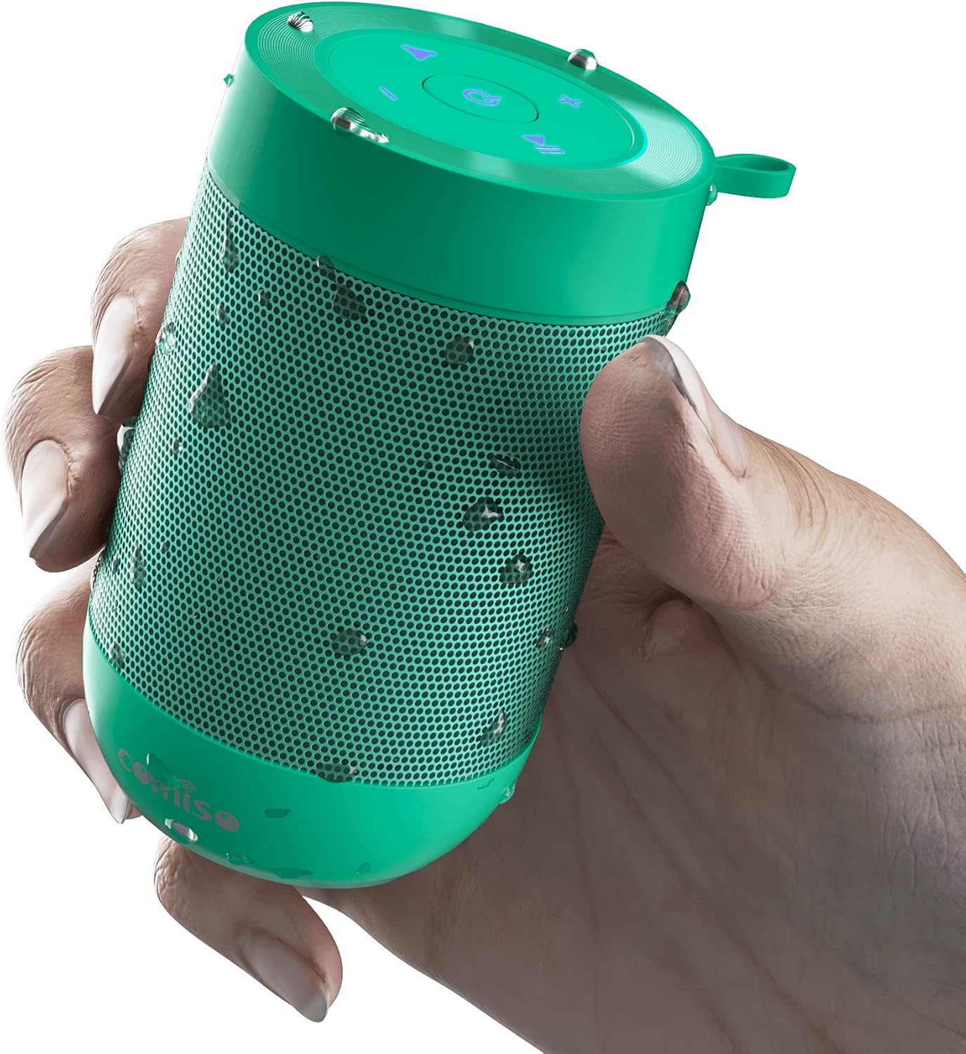 Portable Bluetooth Speaker - 360° Sound, IP65 Waterproof, 10H Play