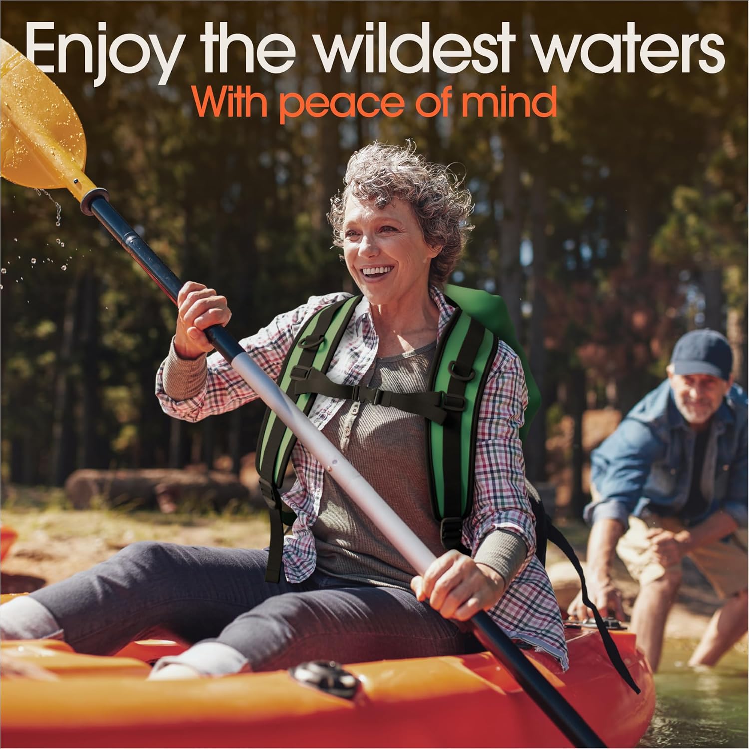 Earth Pak Waterproof Dry Bag – 40L-55L Roll-Top Backpack for Kayaking
