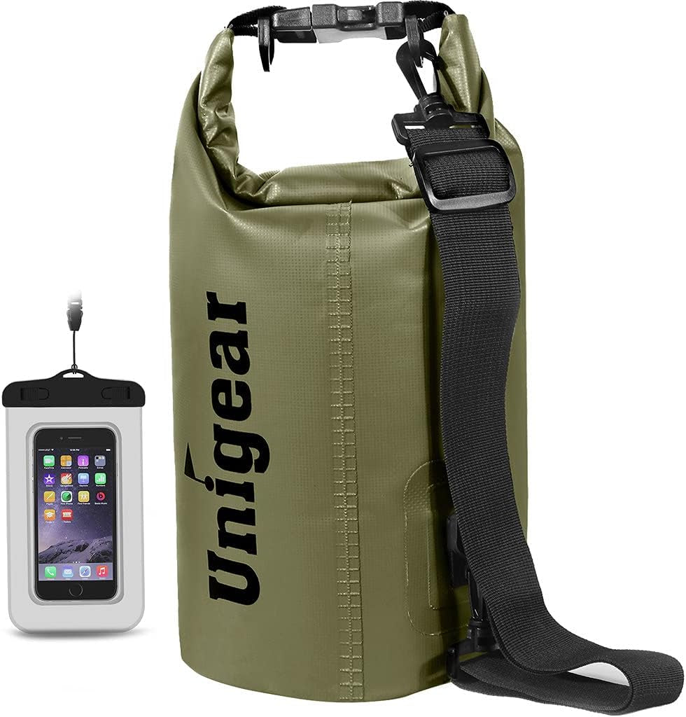 Unigear Dry Bag 2L-40L – 100% Waterproof for Kayaking, Swimming, Beach