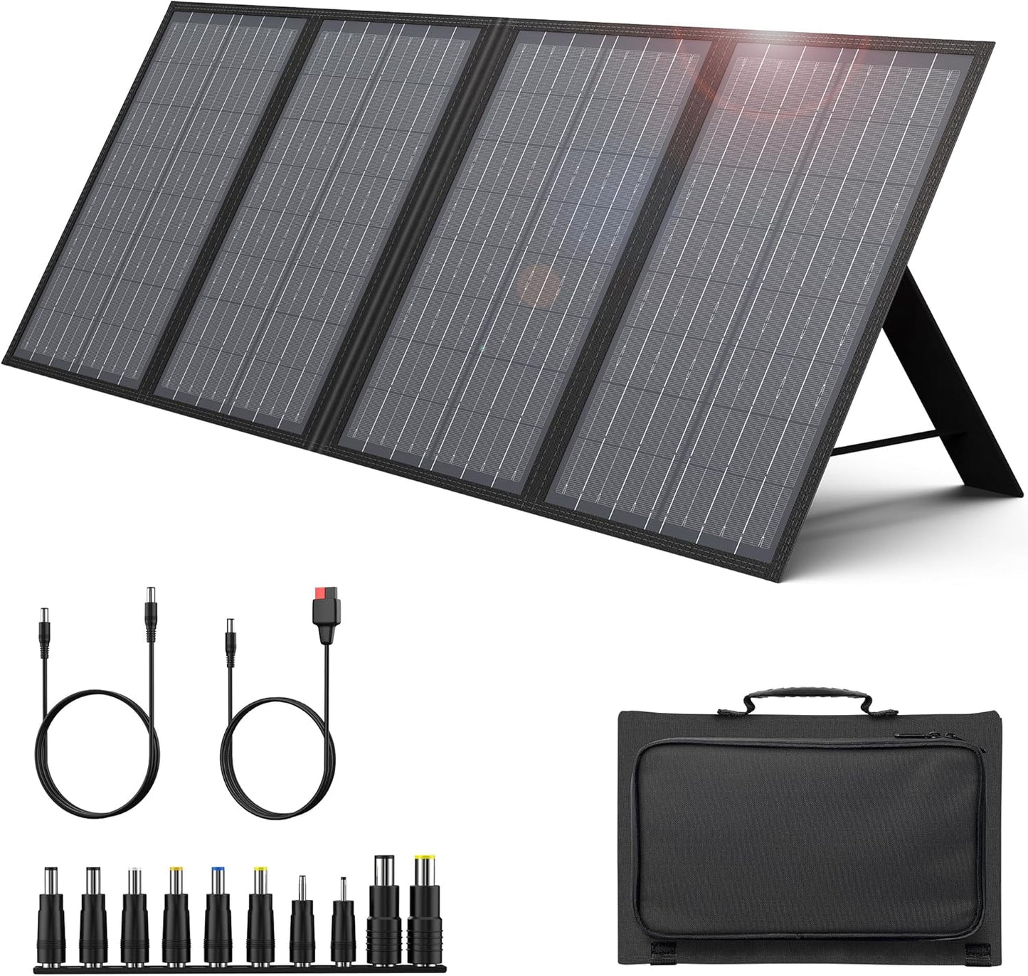 EnginStar Solar Panel 22W-100W | Solar Charger for Power Station
