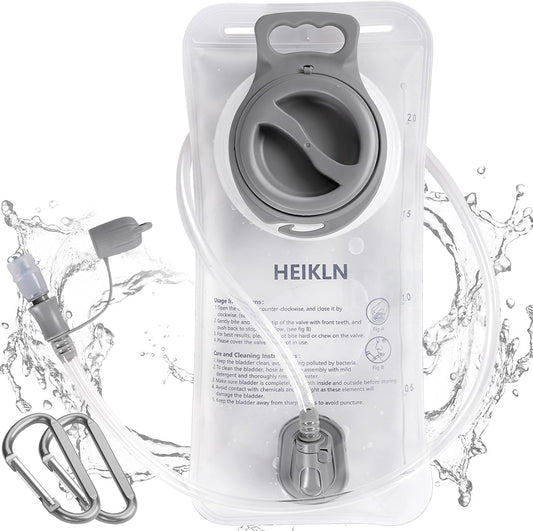 Leakproof 2L/3L Hydration Bladder - BPA Free Water Reservoir for Hiking & Running